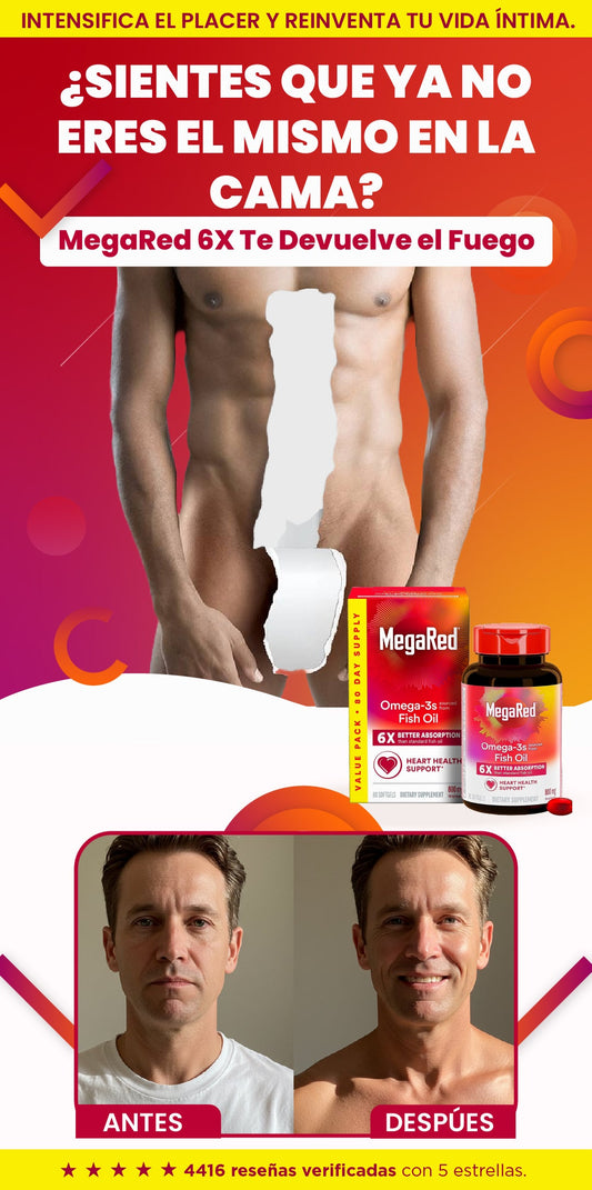 Mega red| Clave para el rendimiento y el placer.