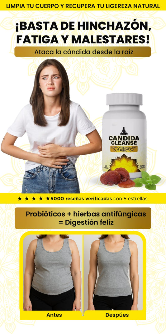 Candida Cleanse - Despídete de la cándida, naturalmente