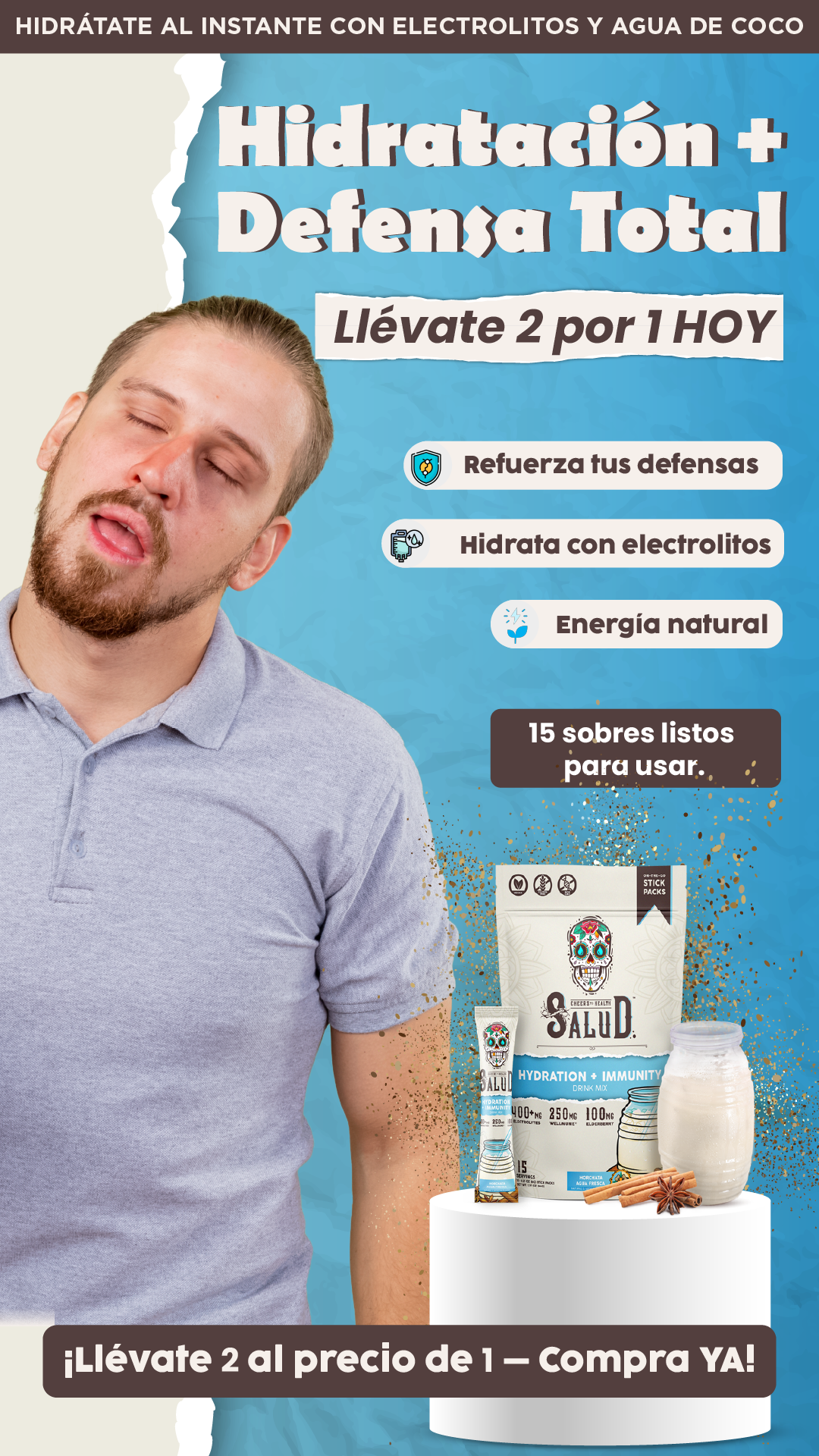 Hidratación e inmunidad | Mix que Hidrata y Refuerza