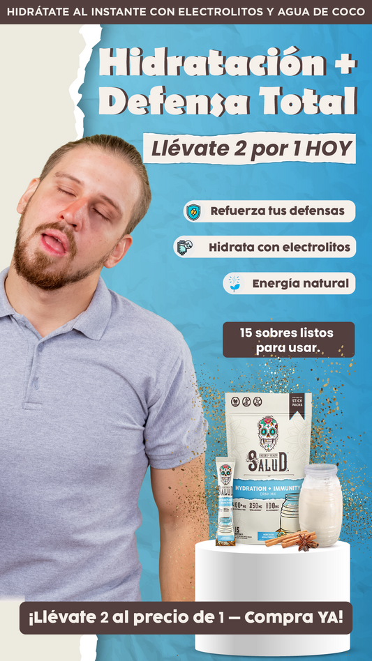 Hidratación e inmunidad | Mix que Hidrata y Refuerza