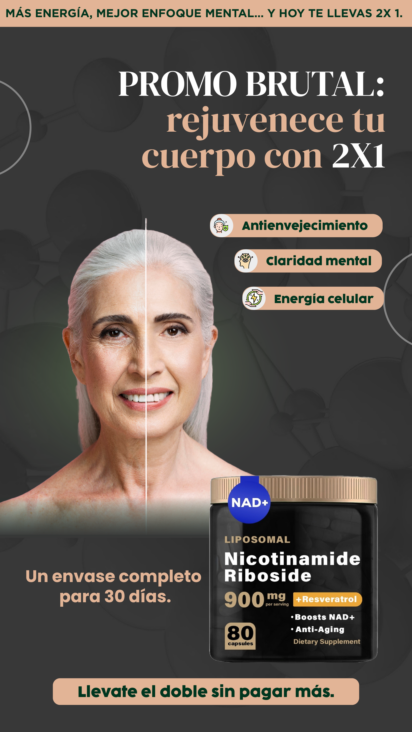 NAD| Recarga tu cuerpo y llévate 2x1